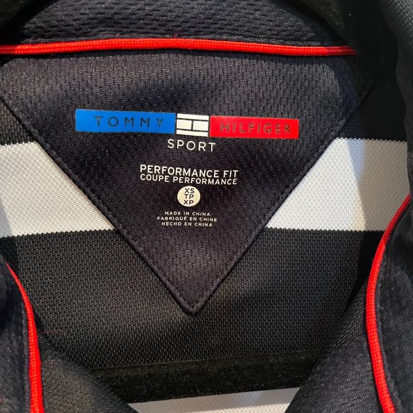 Polo Tommy Hilfiger Blue Nautique with stripes - Picture 3 of 5